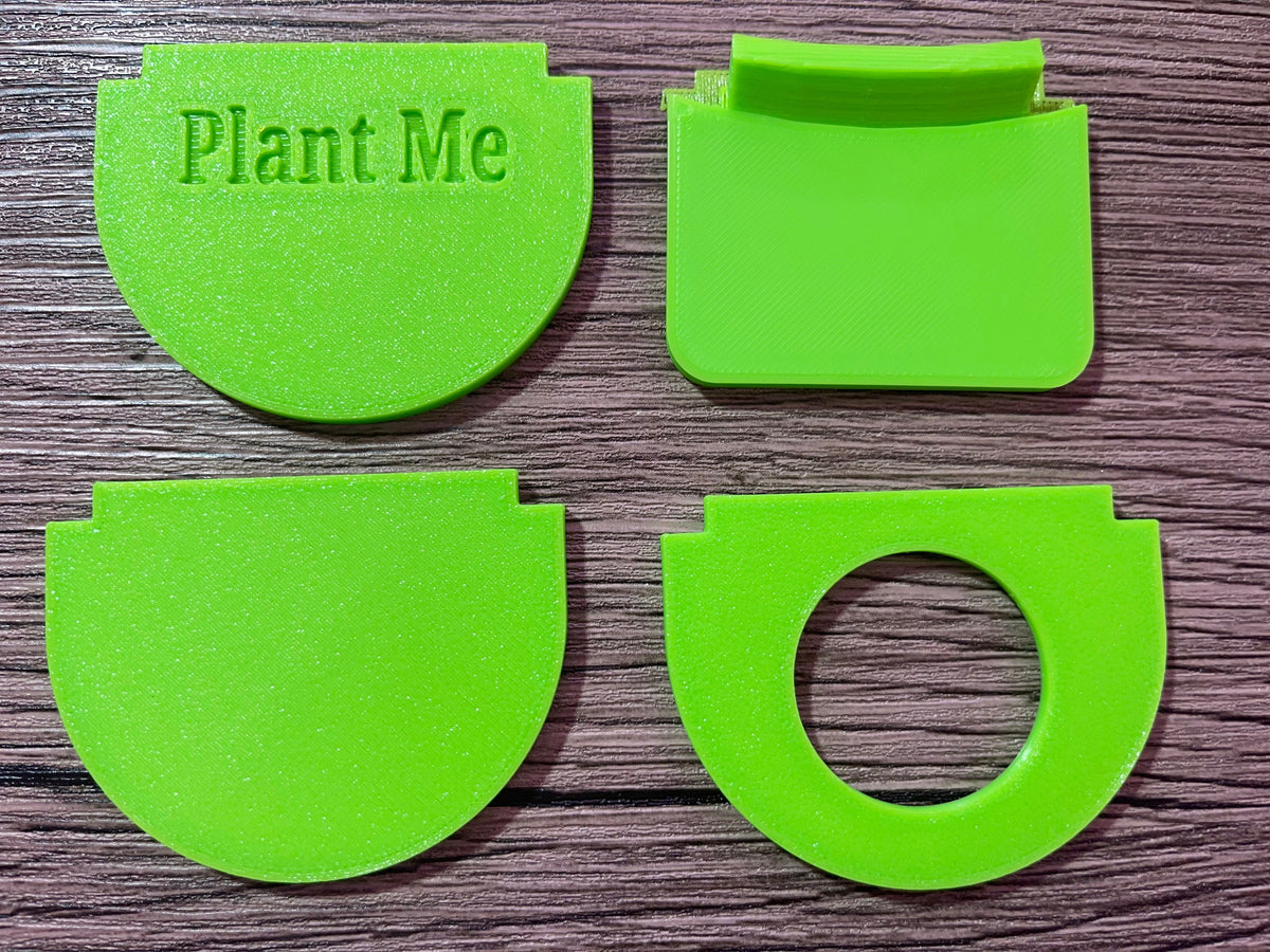 Aerogarden Juice Plus+ Tower Garden,  Grow Pot Round Cover Lid  TowerGarden Cover Adapter, USA Made, 3D Printed, PETG (P