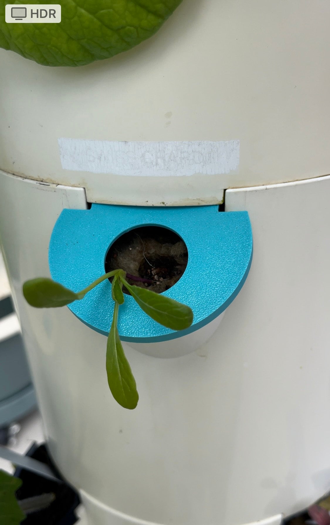 Aerogarden Juice Plus+ Tower Garden,  Grow Pot Round Cover Lid  TowerGarden Cover Adapter, USA Made, 3D Printed, PETG (P